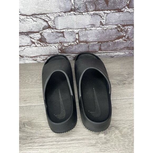 Nike Calm Slides Black Rubber Sandals Men’s Sz 10M US/43EU Women 11US FD4116-001 main image 14